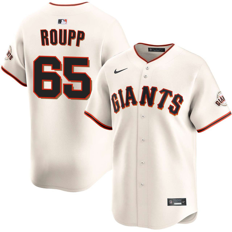 Landen Roupp San Francisco Giants Home Limited Jersey by NIKE