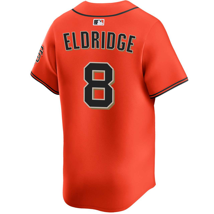 Bryce Eldridge San Francisco Giants Alternate Orange Limited