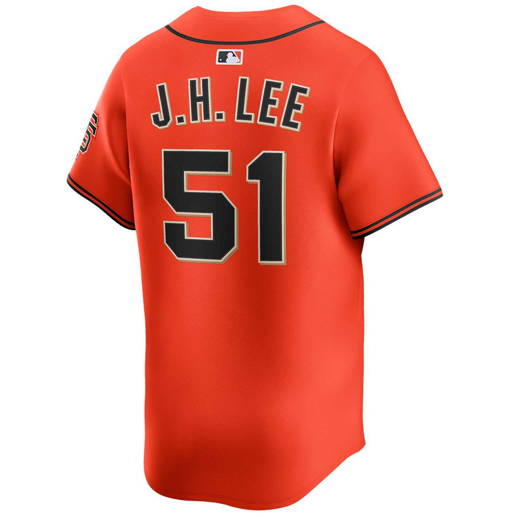 Jung Hoo Lee San Francisco Giants Alternate Orange Limited Jersey