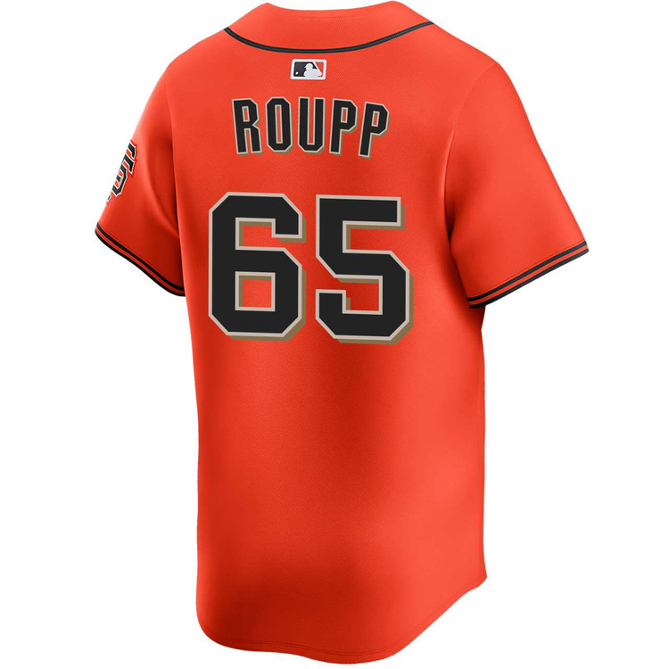 Landen Roupp San Francisco Giants Alternate Orange Limited Jersey