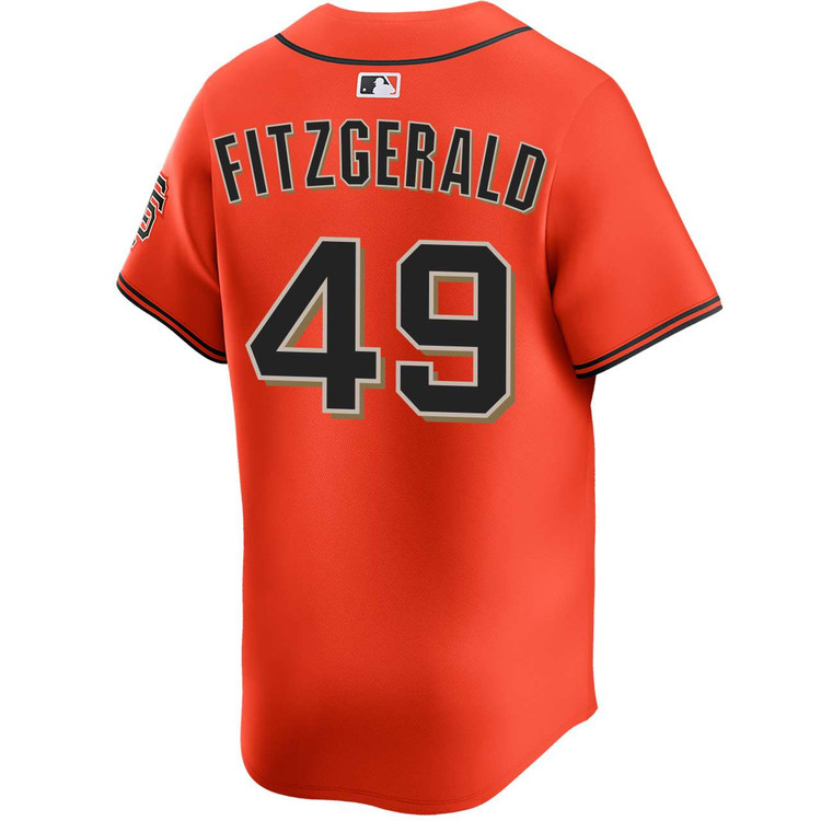 Tyler Fitzgerald San Francisco Giants Alternate Orange Limited