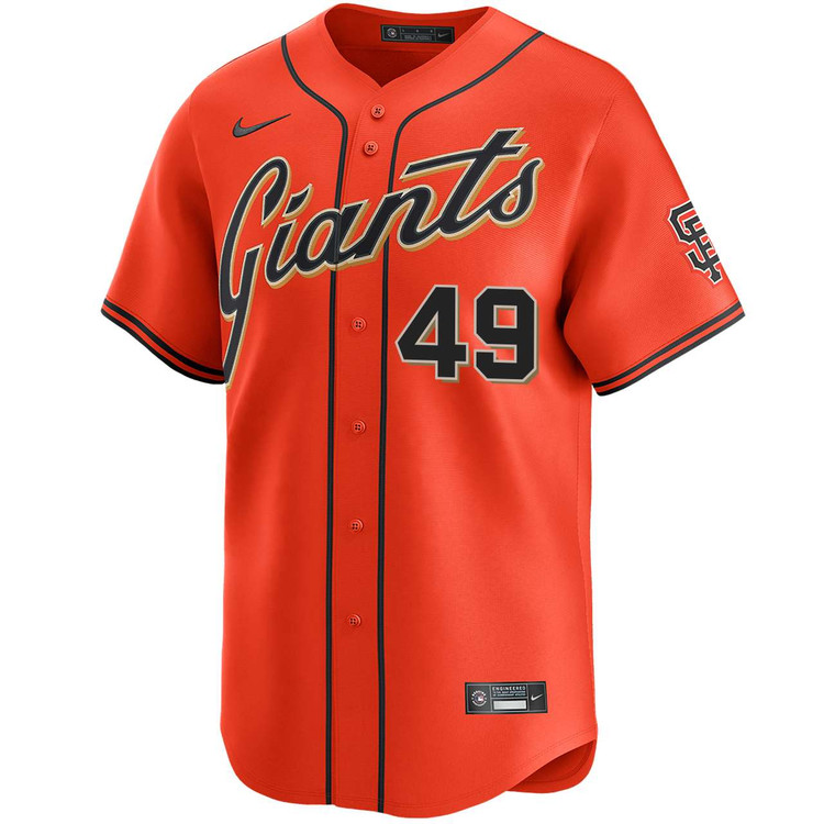 Tyler Fitzgerald San Francisco Giants Alternate Orange Limited