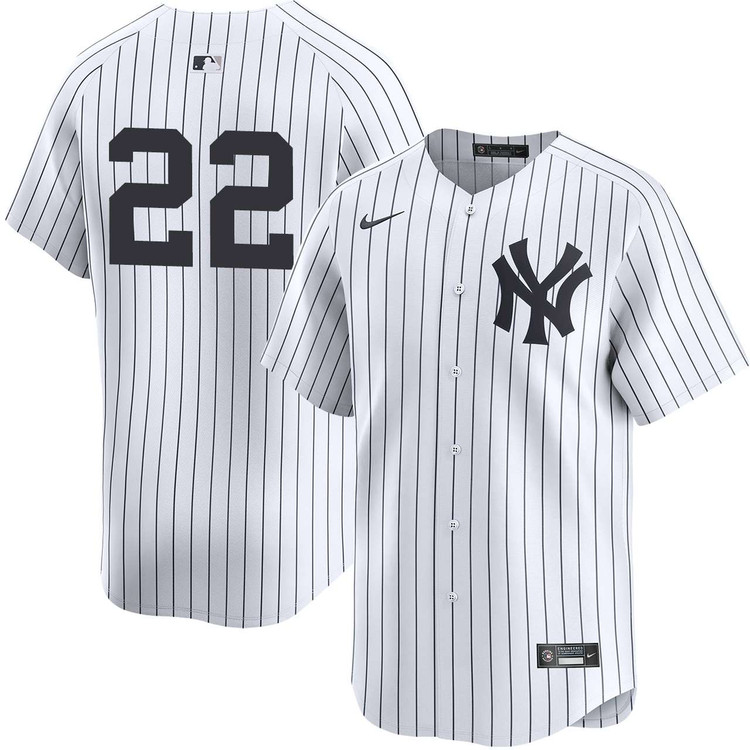 Nike New York Yankeesユニフォーム KARINA 00 XL Ben Rice New York Yankees Home Limited Player Jersey by NIKE