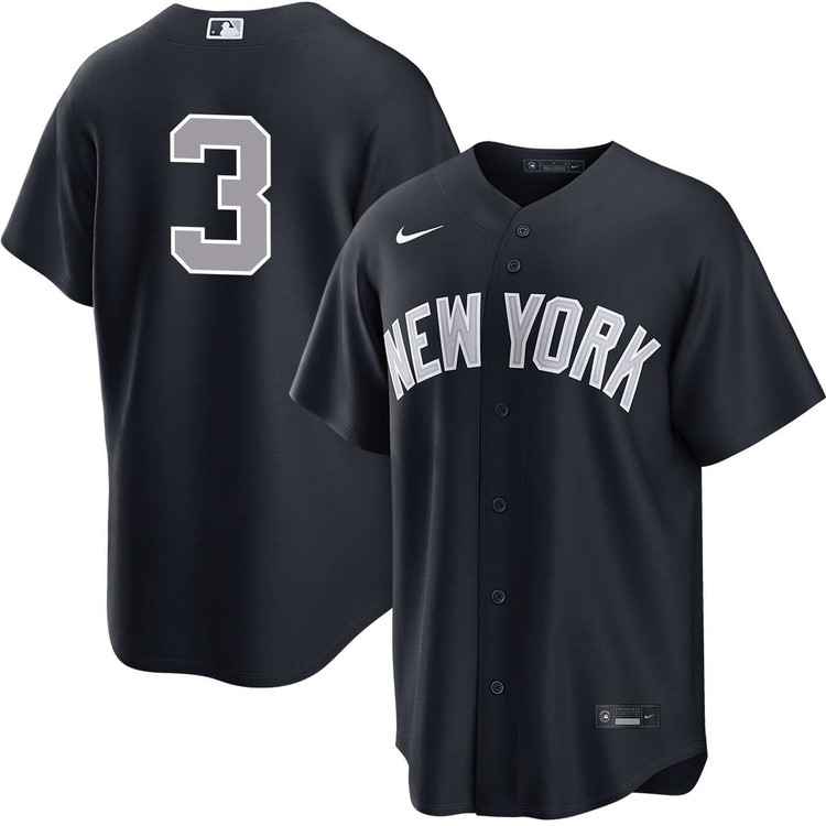 Babe Ruth New York Yankees Alternate Road Player Jersey by NIKE