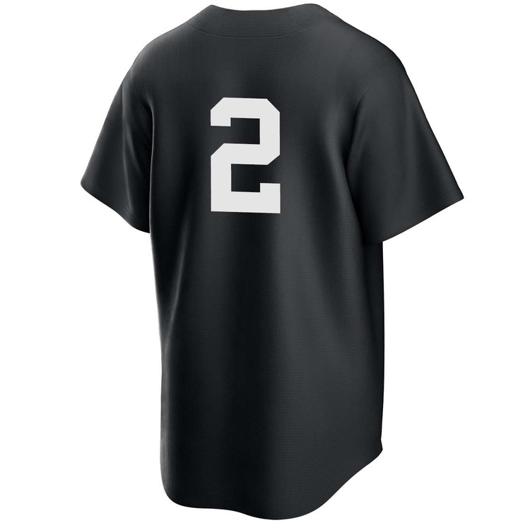 Derek Jeter New York Yankees Black Player Jersey by NIKE