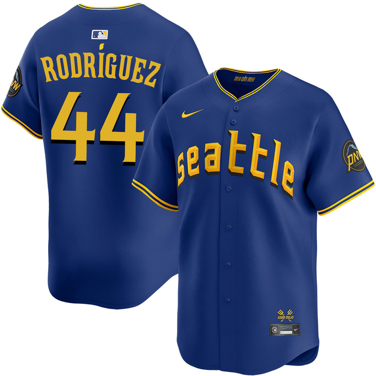 シアトルマリナーズ RODRÍGUEZ 44 ユニフォーム　XL〜2XL Julio Rodríguez Seattle Mariners City Connect Limited Jersey by