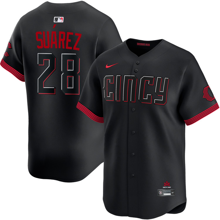 Eugenio Suárez Cincinnati Reds City Connect Limited Jersey by NIKE