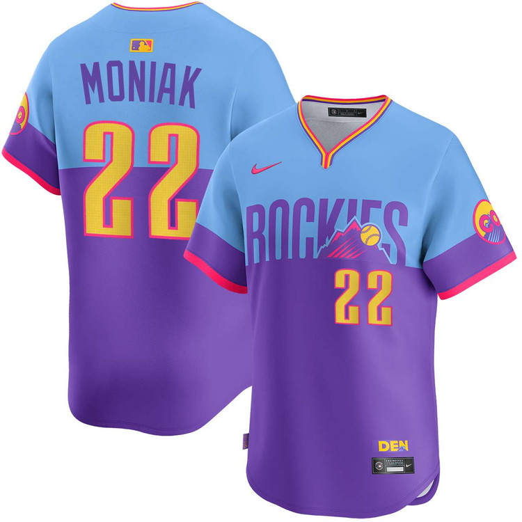 Mickey Moniak Colorado Rockies City Connect Limited Jersey by NIKE