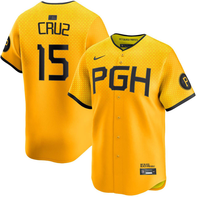 Oneil Cruz Pittsburgh Pirates City Connect Limited Jersey by NIKE