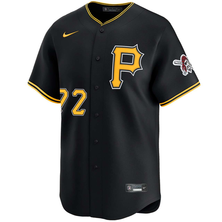 Isaac Mattson Pittsburgh Pirates Alternate Limited Jersey by NIKE