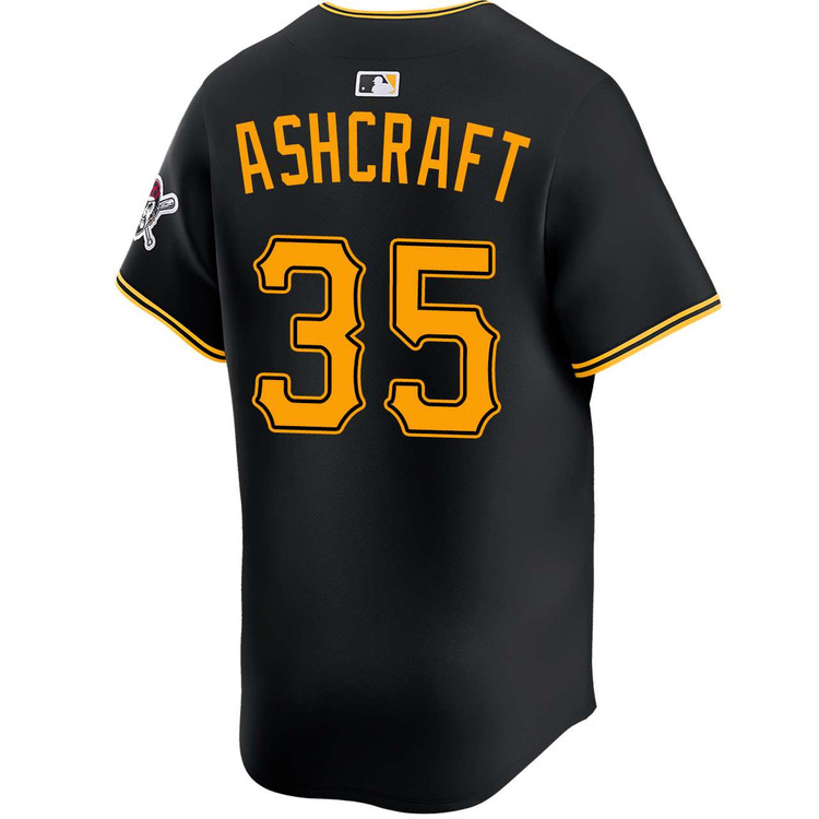 Braxton Ashcraft Pittsburgh Pirates Alternate Road Limited Jersey