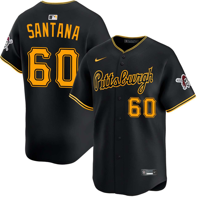 Dennis Santana Pittsburgh Pirates Alternate Road Limited Jersey by