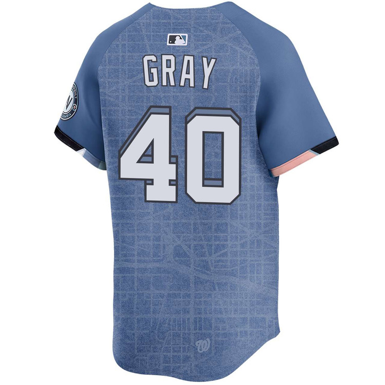 Josiah Gray Washington Nationals City Connect Limited Jersey by