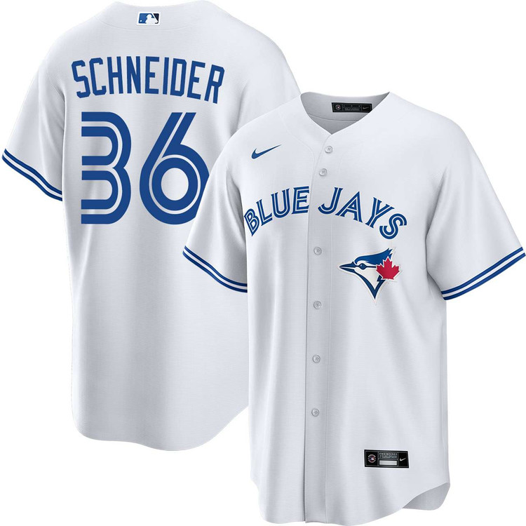 Nike BLUE JAYS ユニフォーム XL Davis Schneider Toronto Blue Jays Home Jersey by NIKE® | Official MLB®
