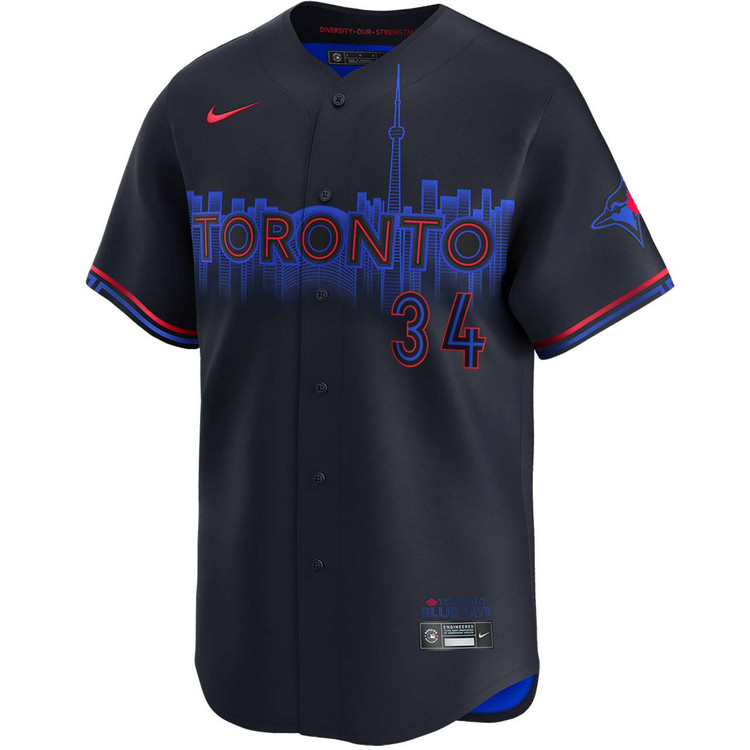 Nike MLB Toronto Blue Jays ユニフォーム Kevin Gausman Toronto Blue Jays City Connect Limited Jersey by