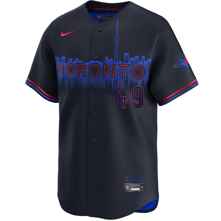 Leo Jiménez Toronto Blue Jays City Connect Limited Jersey by NIKE