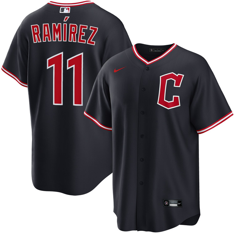 José Ramírez Cleveland Guardians Alternate Navy Jersey by NIKE