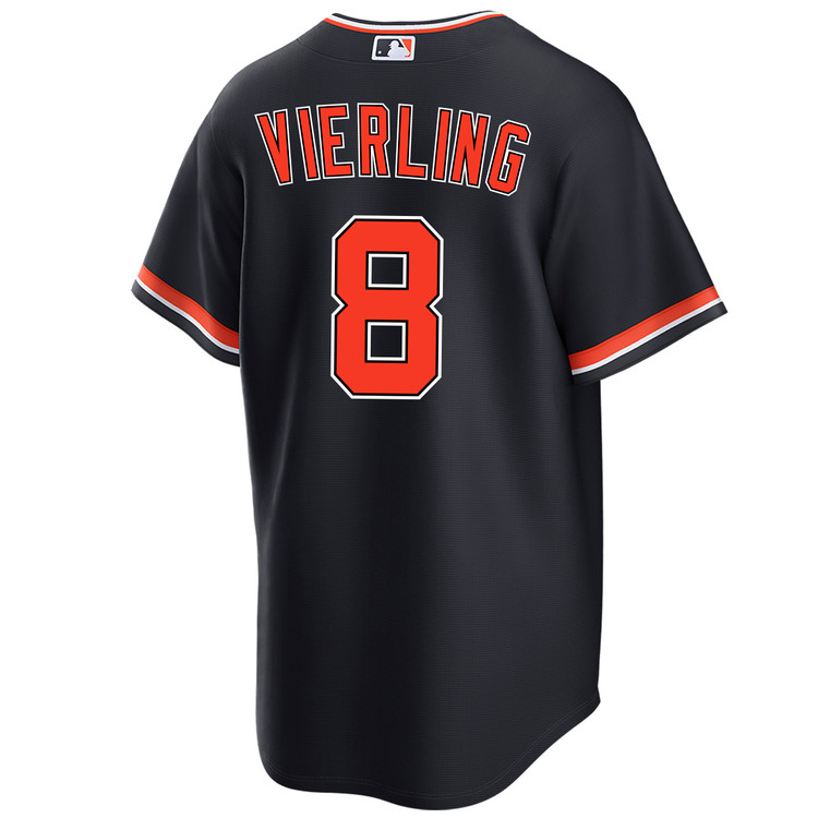 Matt Vierling Detroit Tigers Alternate Navy Jersey by NIKE