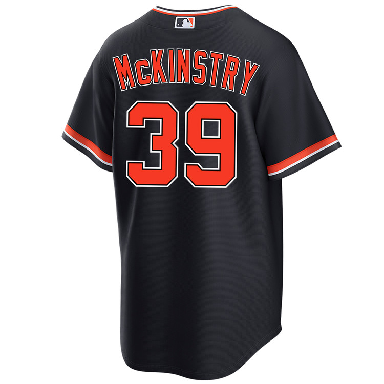 Zach McKinstry Detroit Tigers Alternate Navy Jersey by NIKE