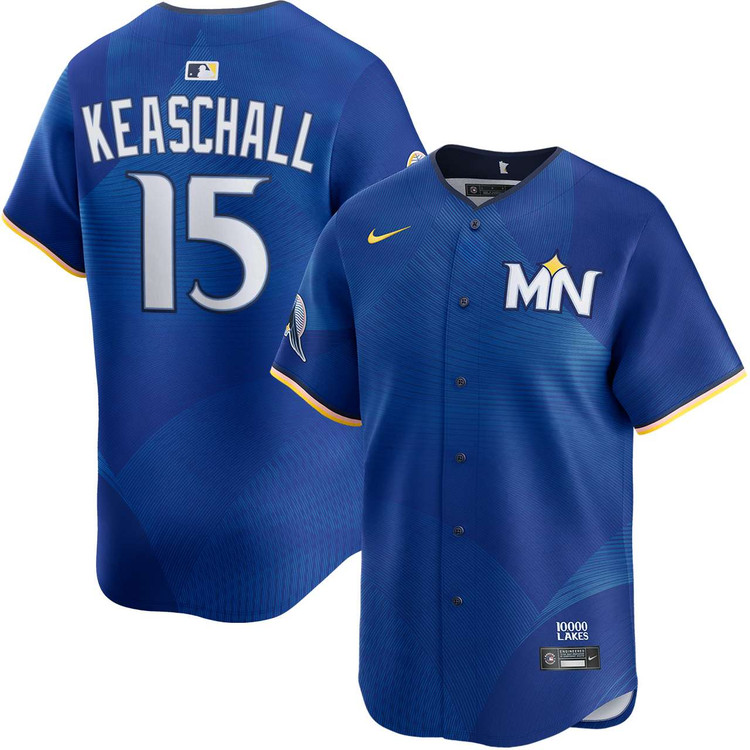 カイケル　Nike KEUCHEL 60 ユニフォーム Luke Keaschall Minnesota Twins City Connect Limited Jersey by NIKE