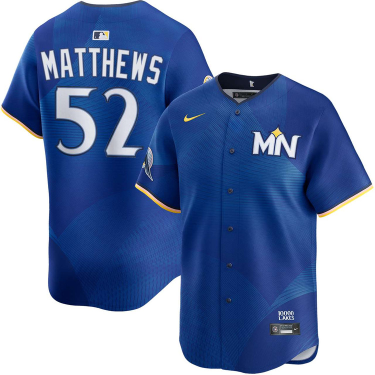 Zebby Matthews Minnesota Twins City Connect Limited Jersey by NIKE