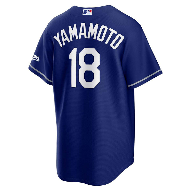 Yoshinobu Yamamoto Los Angeles Dodgers Alternate Royal Stadium