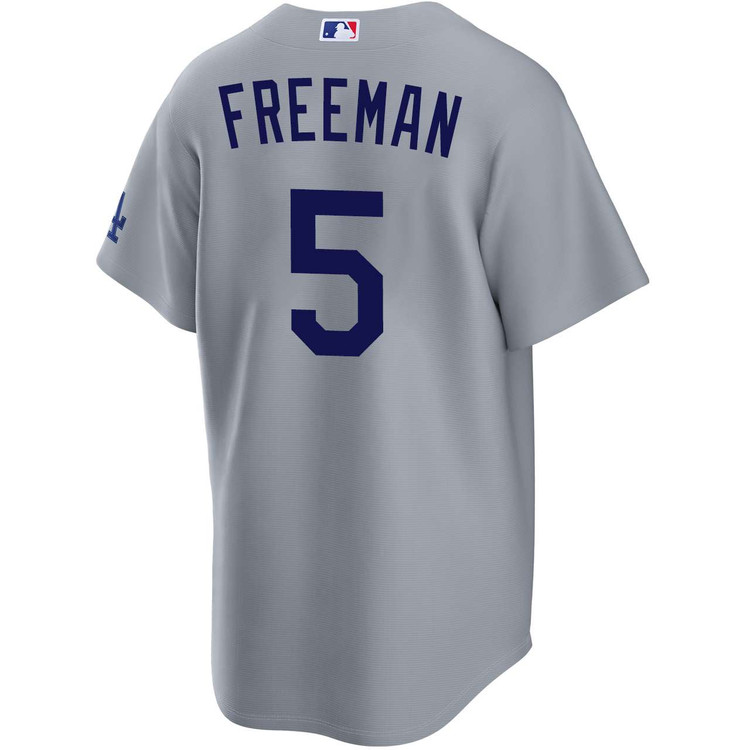 Freddie Freeman Los Angeles Dodgers Road Stadium Jersey by NIKE