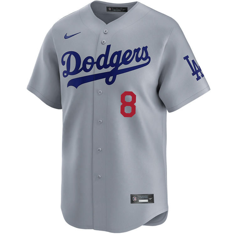 Kiké Hernández Los Angeles Dodgers Road Stadium Jersey by NIKE