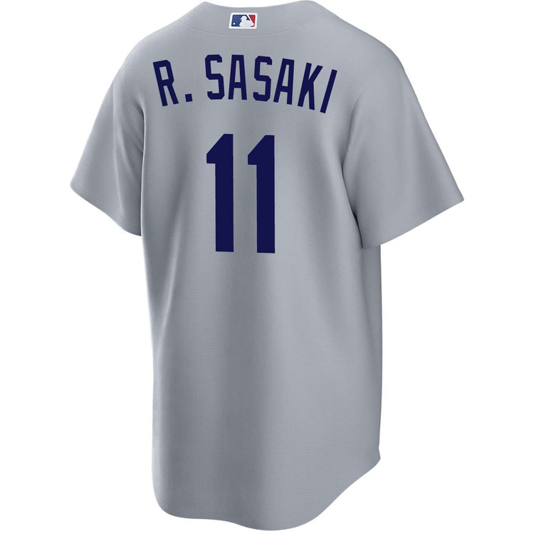 Roki Sasaki Los Angeles Dodgers 2026 Road Jersey by NIKE