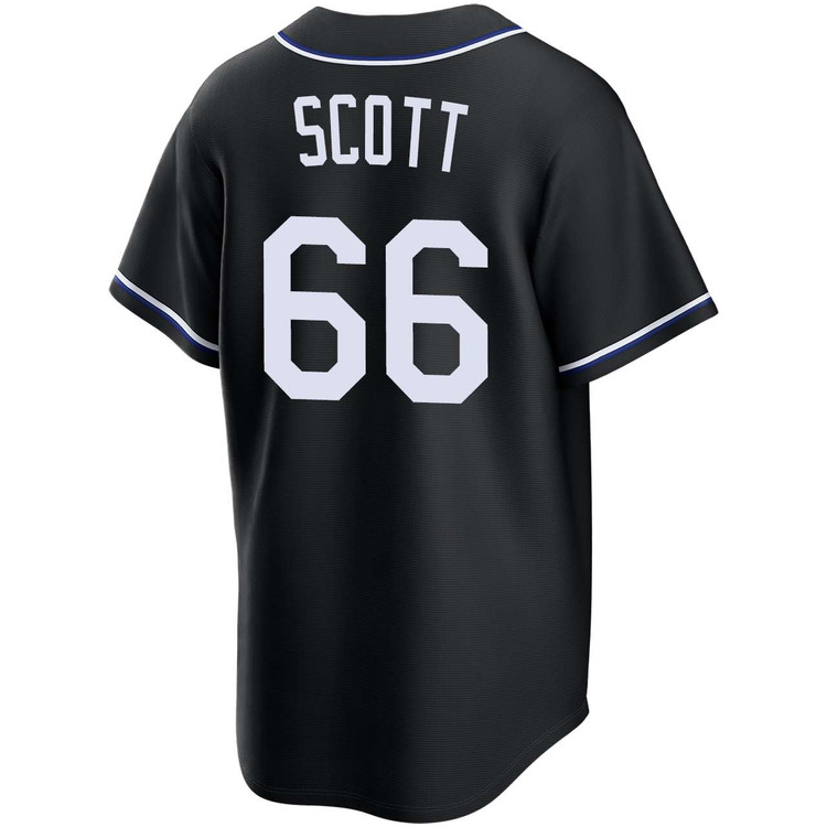 Tanner Scott Los Angeles Dodgers Black Carbon Jersey by NIKE
