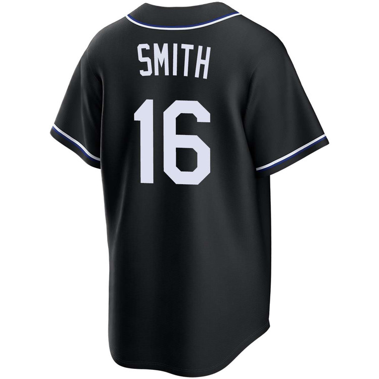 Will Smith Los Angeles Dodgers Black Carbon Jersey by NIKE