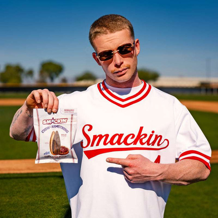 Pete Crow-Armstrong Deep Dish Pizza Sunflower Seeds by Smackin