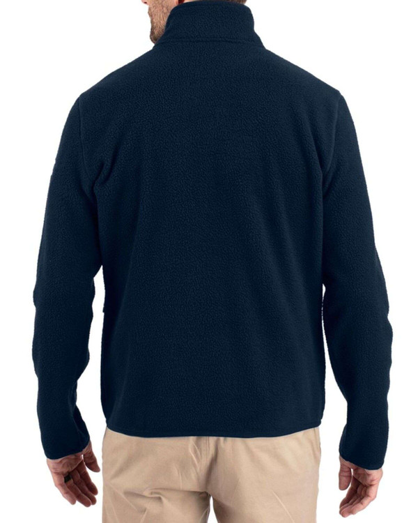 Cleveland Guardians Navy Blue Cascade Epic Comfort Sherpa Fleece