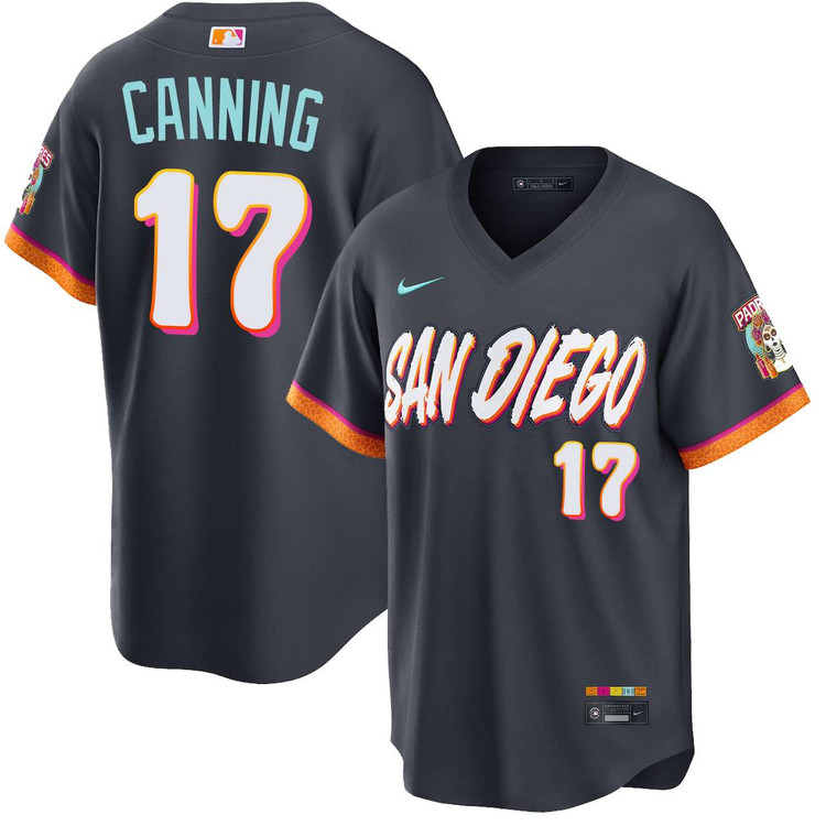 Griffin Canning San Diego Padres City Connect Stadium Jersey by