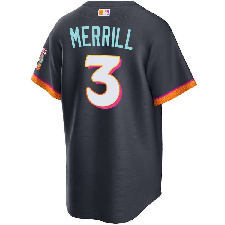 ジャクソンメリル 3 MLB ユニフォーム Jackson Merrill San Diego Padres City Connect Stadium Jersey by