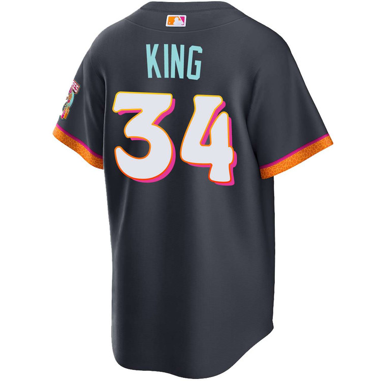Michael King San Diego Padres City Connect Stadium Jersey by NIKE