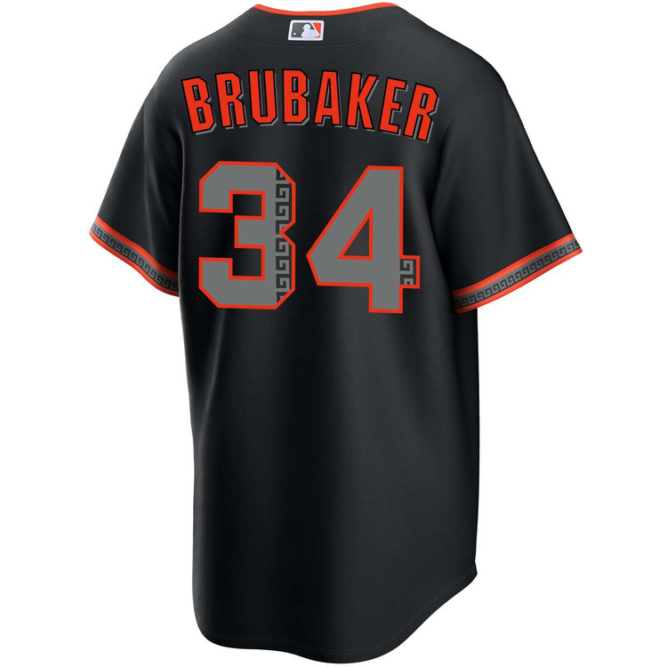 JT Brubaker San Francisco Giants Alternate Black Gigantes Jersey