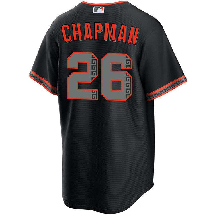 Matt Chapman San Francisco Giants Alternate Black Gigantes Jersey