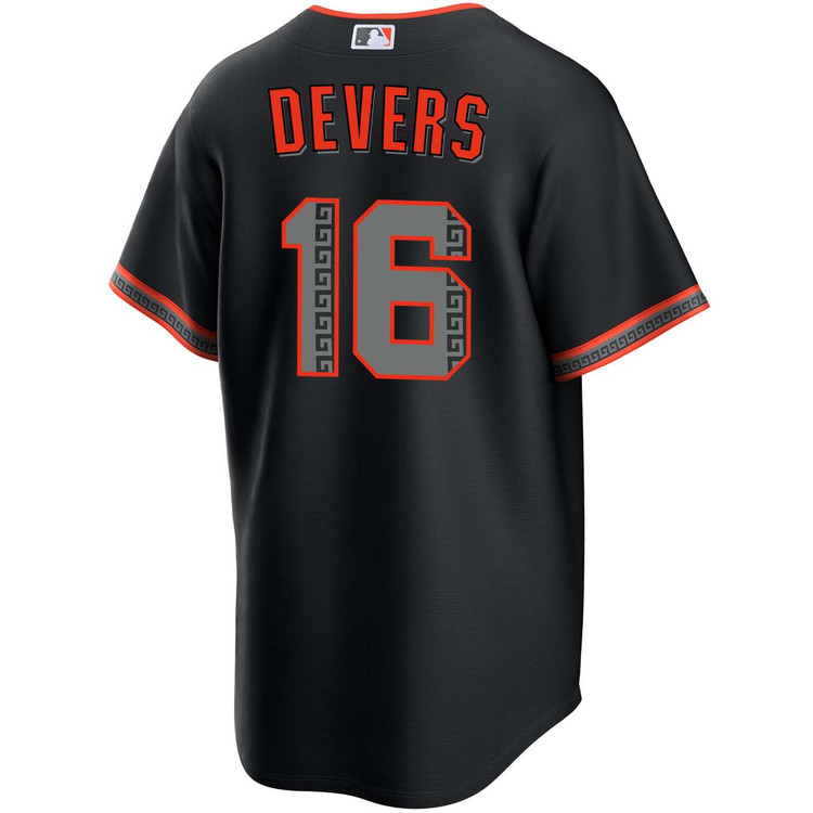 Rafael Devers San Francisco Giants Alternate Black Gigantes Jersey
