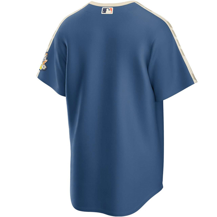 Milwaukee Brewers Mineral Blue 2026 City Connect Stadium Jersey by
