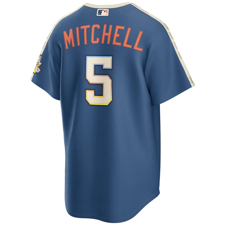 Garrett Mitchell Milwaukee Brewers Mineral Blue 2026 City Connect