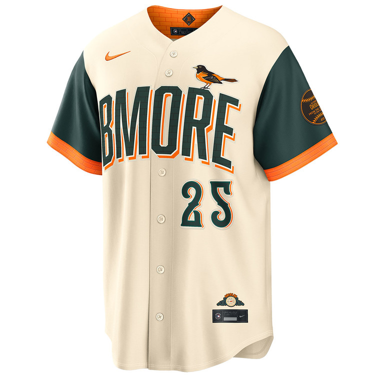 Pete Alonso Baltimore Orioles Cream 2026 City Connect Jersey by