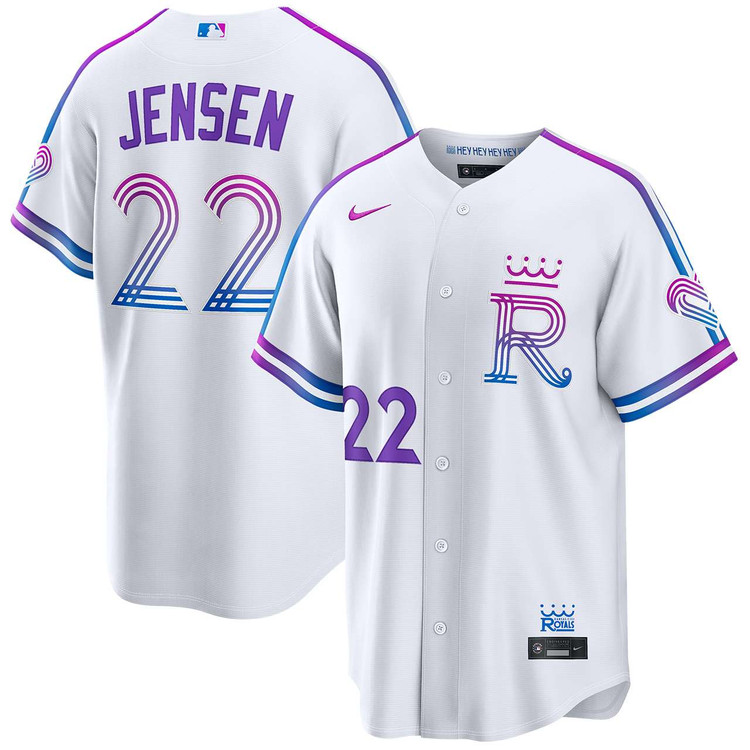 Carter Jensen Kansas City Royals White 2026 City Connect Jersey by