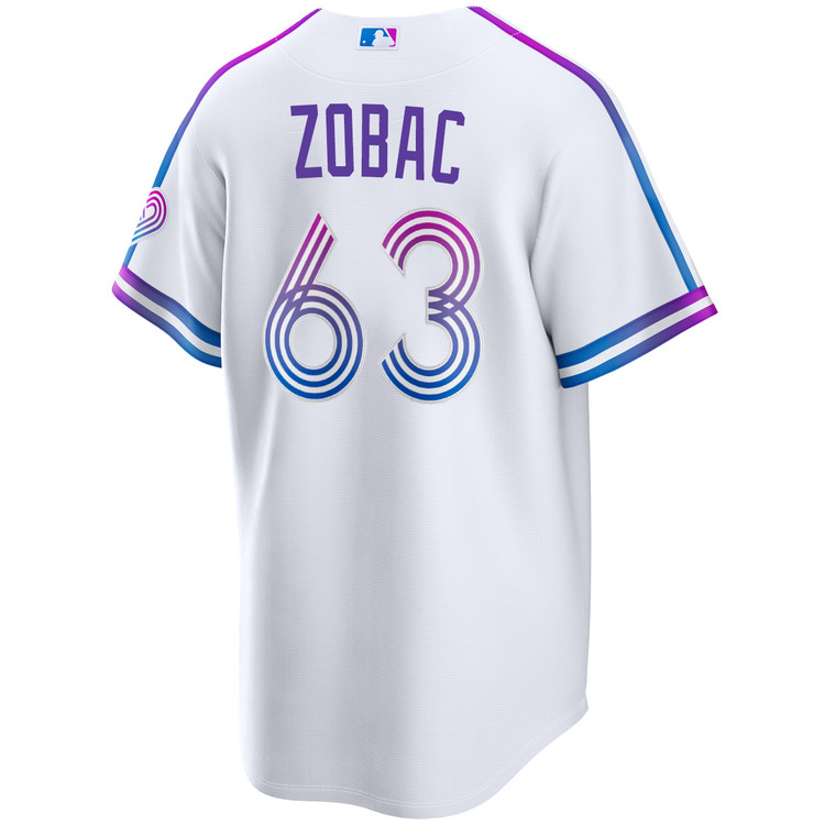 Steven Zobac Kansas City Royals White 2026 City Connect Jersey by