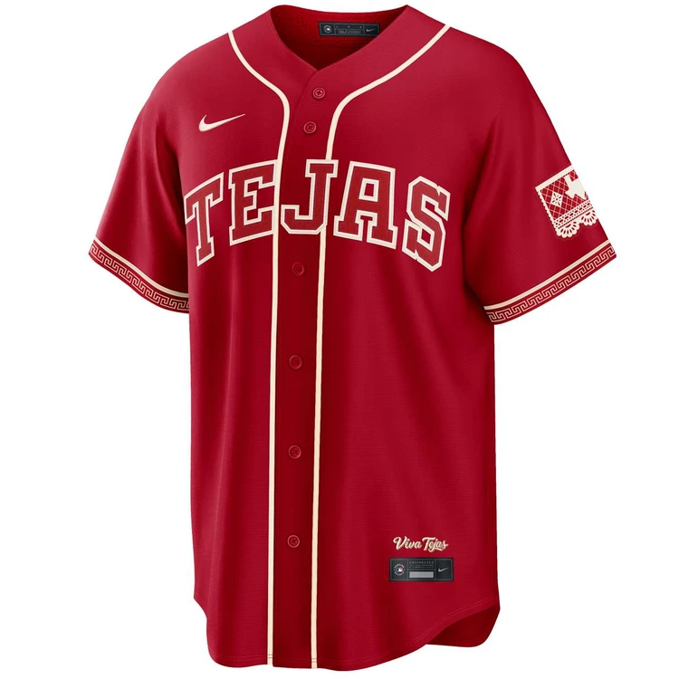 texas rangers jersey dress Red 2026 City Connect by NIKE® dresser knobs
