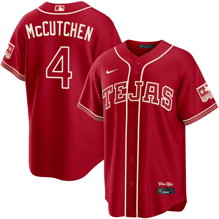 MLB ピッツバーグ・パイレーツ　アンドルー・マカッチェン選手ユニフォーム Andrew McCutchen Texas Rangers Red 2026 City Connect Jersey by