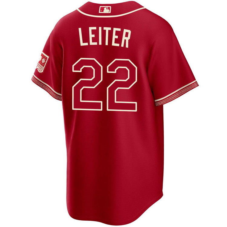 Jack Leiter Texas Rangers Red 2026 City Connect Jersey by NIKE