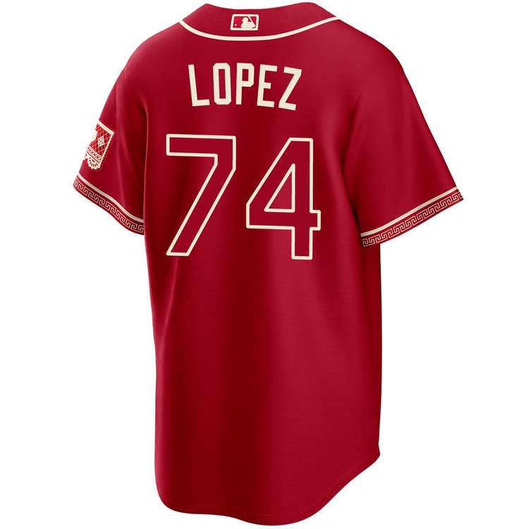 Leandro Lopez Texas Rangers Red 2026 City Connect Jersey by NIKE