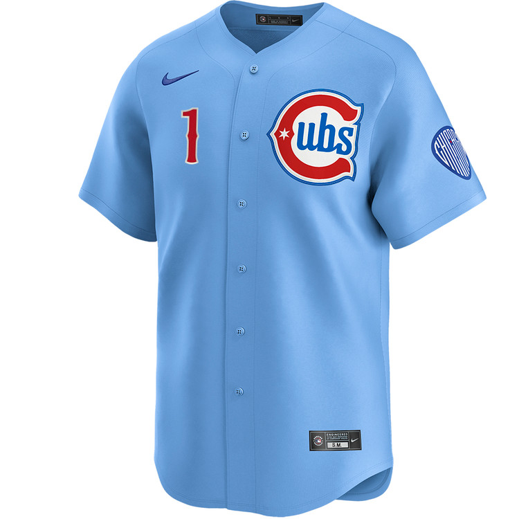 Justin Dean Chicago Cubs Alternate Blues Limited Jersey by NIKE