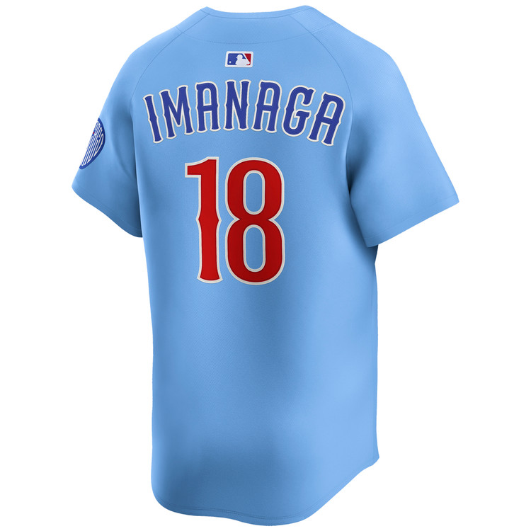 Shōta Imanaga Chicago Cubs Alternate Blues Limited Jersey by NIKE